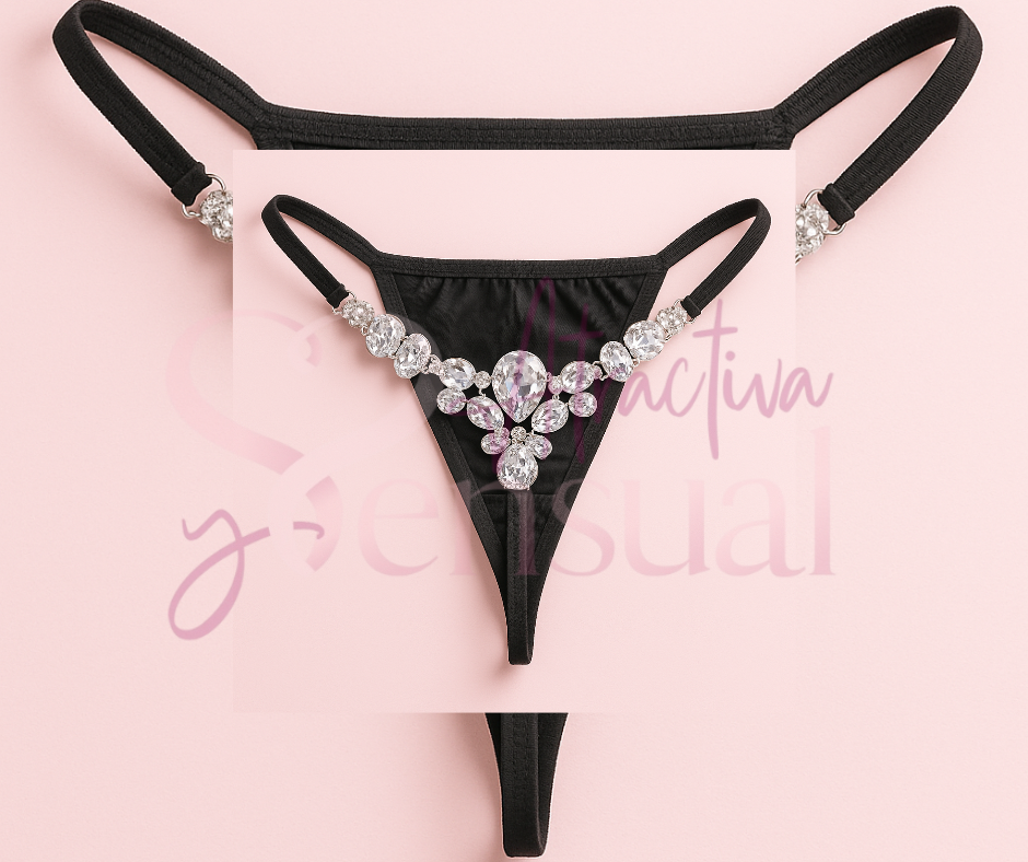 Tanga con Pedrería Brillante Unitalla
