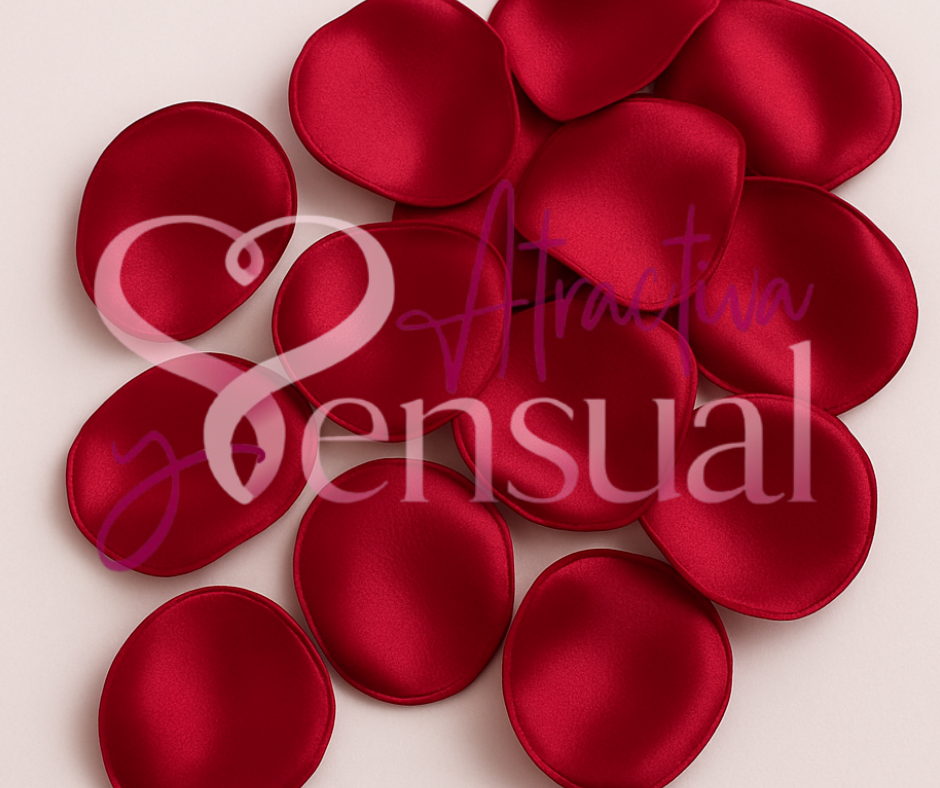 Pétalos Satinados Decorativos | Vino Romántico