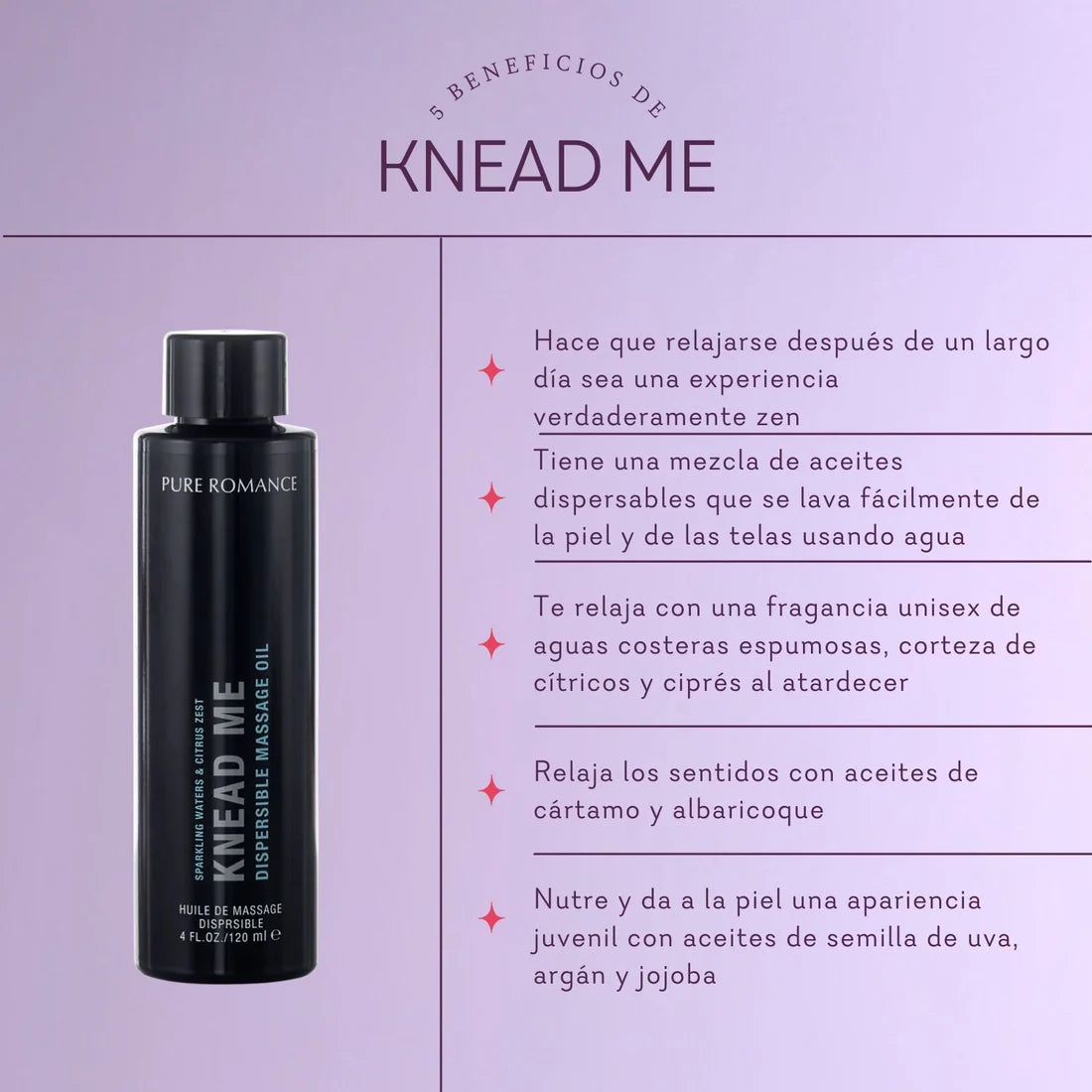 ACEITE DE MASAJE KNEAD ME
