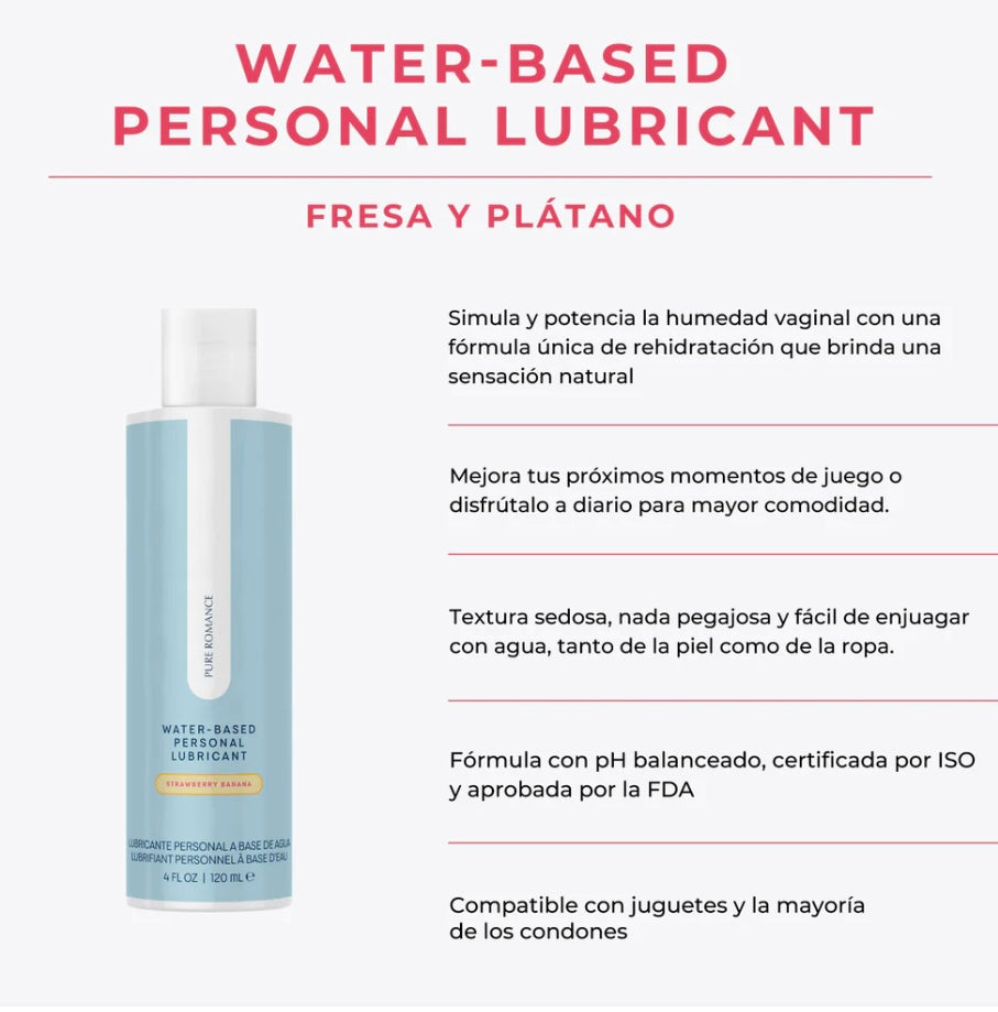 Water-Based Personal Lubricant - Strawberry Banana
Personal Moisturizer